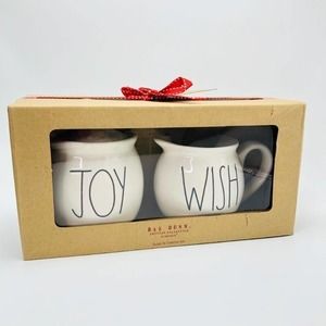 Rae Dunn Sugar And Creamer Set Joy & Wis